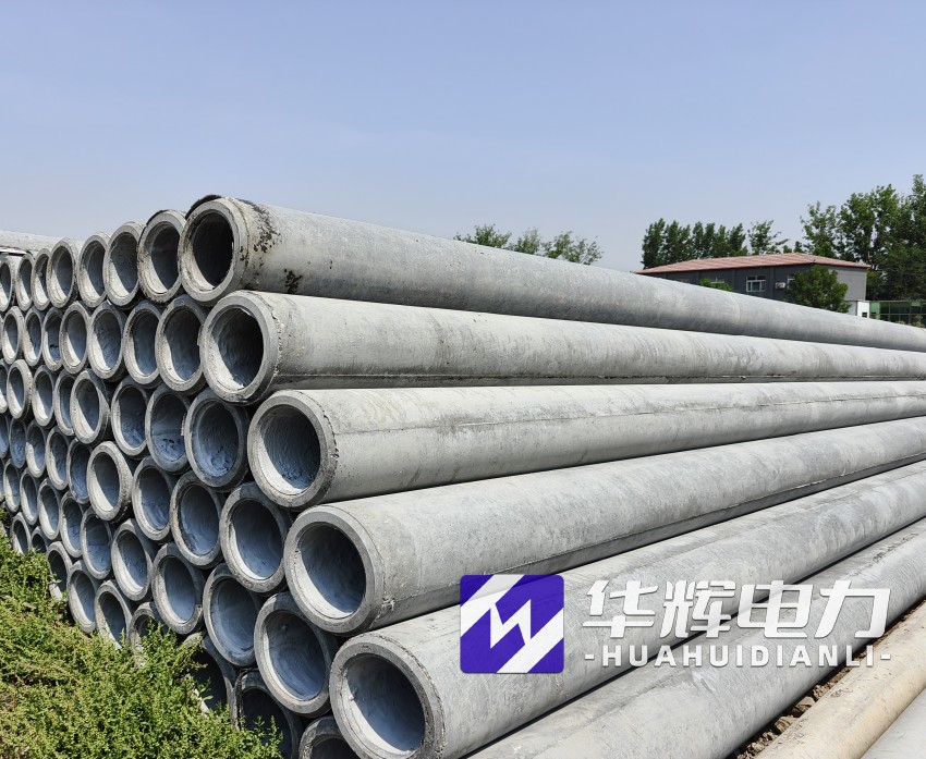 茶山镇12米水泥电线杆